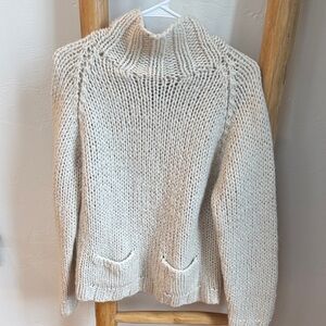 Cozy Cream Knit Sweater, vintage